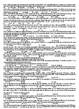 Bài tập Hóa học - Phần Clo và hợp chất